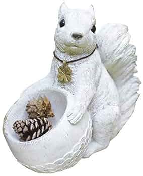 【misen2014 さま】ornament ❀ 木の実を持った リスさん a りすの置物 リス木の実3匹セット 31968HH リス